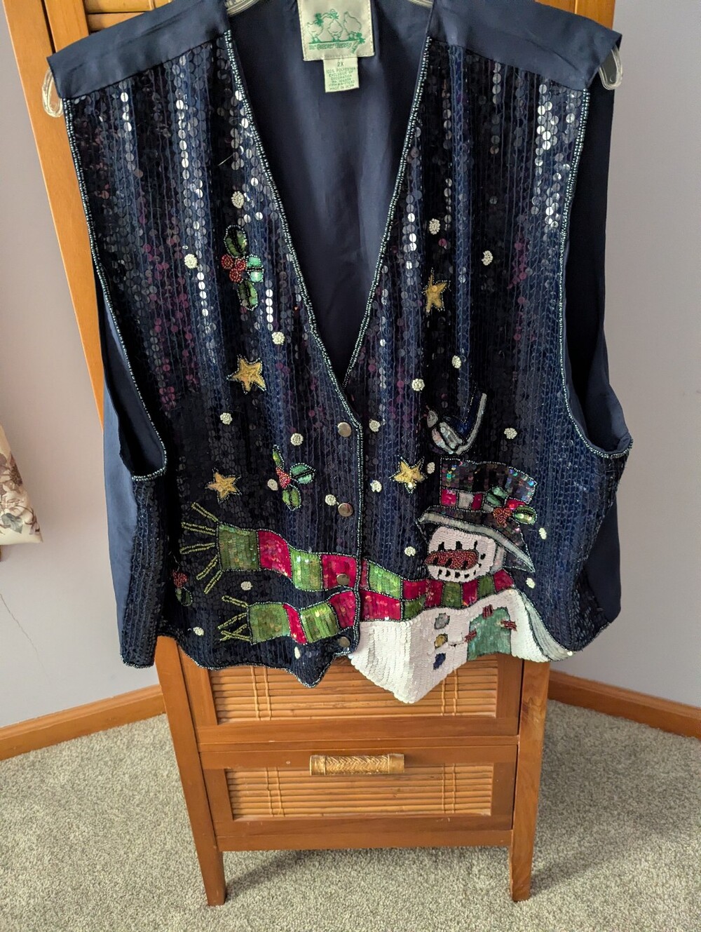 Snowman Vest